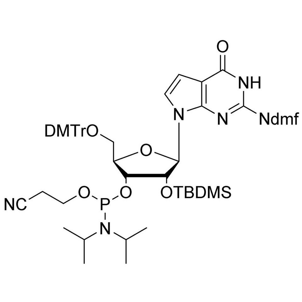 7-Deaza-G CE-Phosphoramidite, 50 μmol, ABI (5 mL / 20 mm Septum)